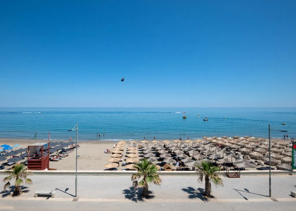 Beach, Blue Sky Apartments, Crete