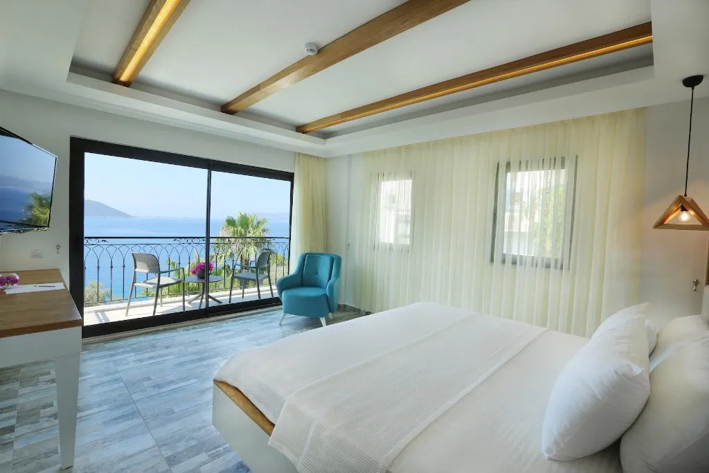 DOUBLE DELUXE SEA VIEW Room, Payam Hotel, Dalaman