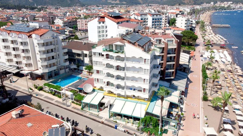 General view, Honeymoon Beach, Dalaman