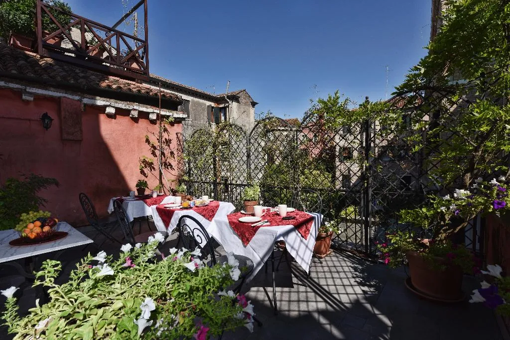 Terrace, Casa Martini, Venice