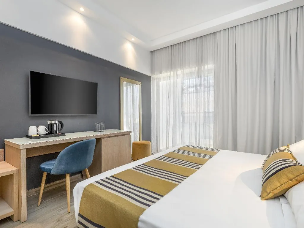 DOUBLE SEA VIEW WITH BALCONY Room, Mercure Rhodes Alexia Hotel & Spa, Rhodes