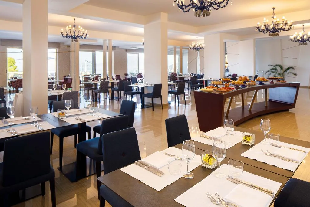 Restaurant, Art Hotel Gran Paradiso, Naples