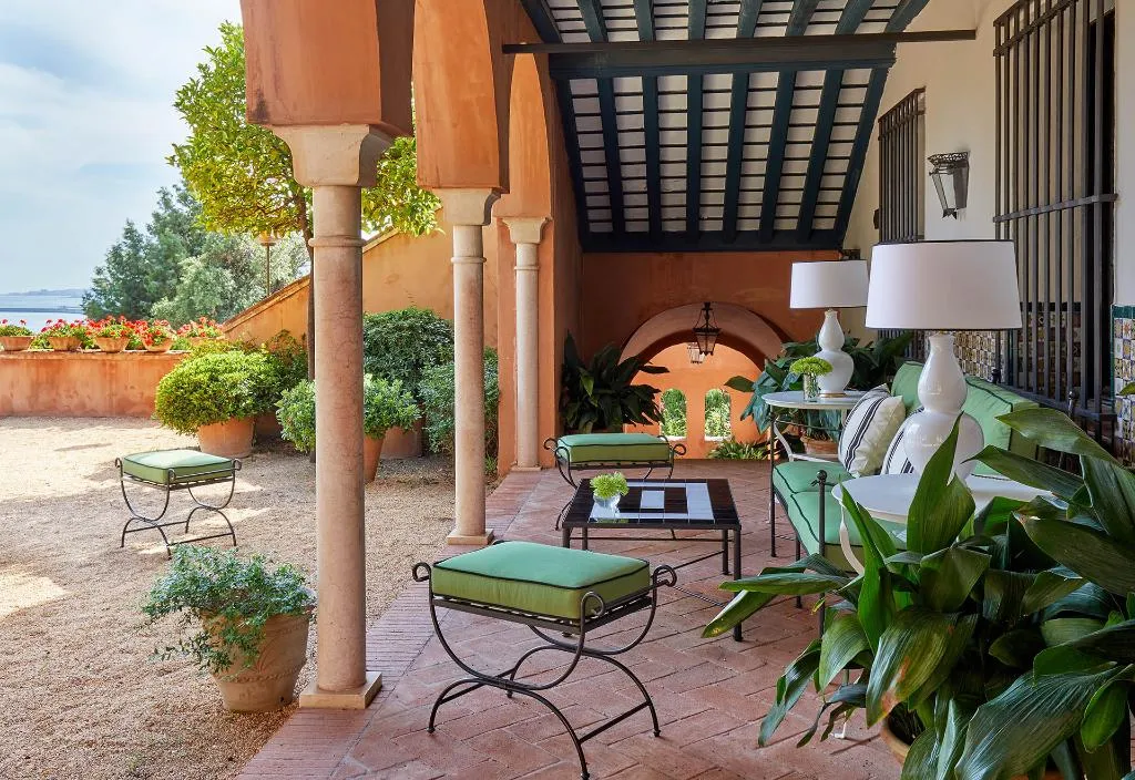 Terrace, Soho Boutique Castillo de Santa Catalina, Costa Del Sol