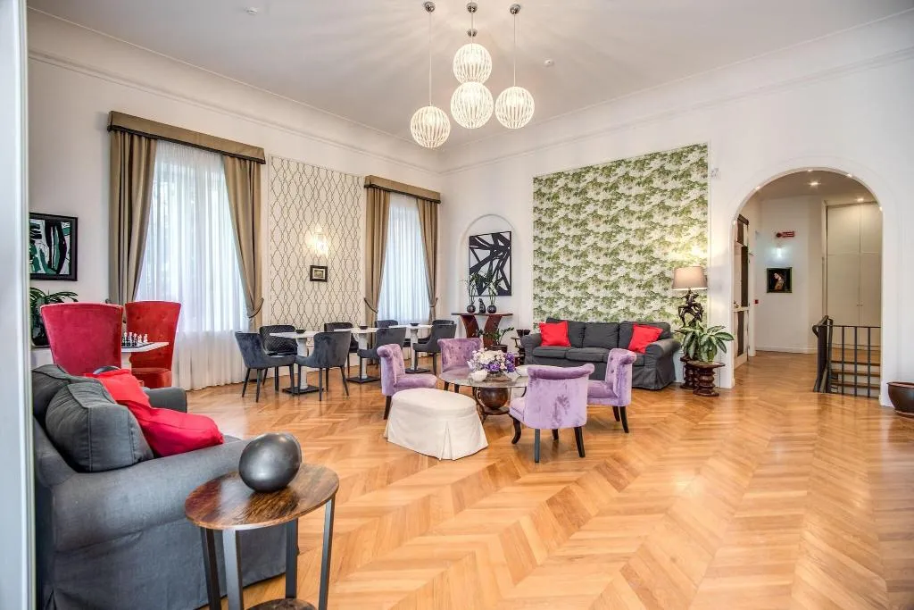 Room, Hotel Villa Mangili, Rome