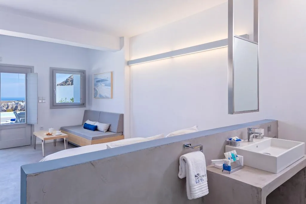SUITE WITH JACUZZI Room, Alti Santorini Suites, Santorini