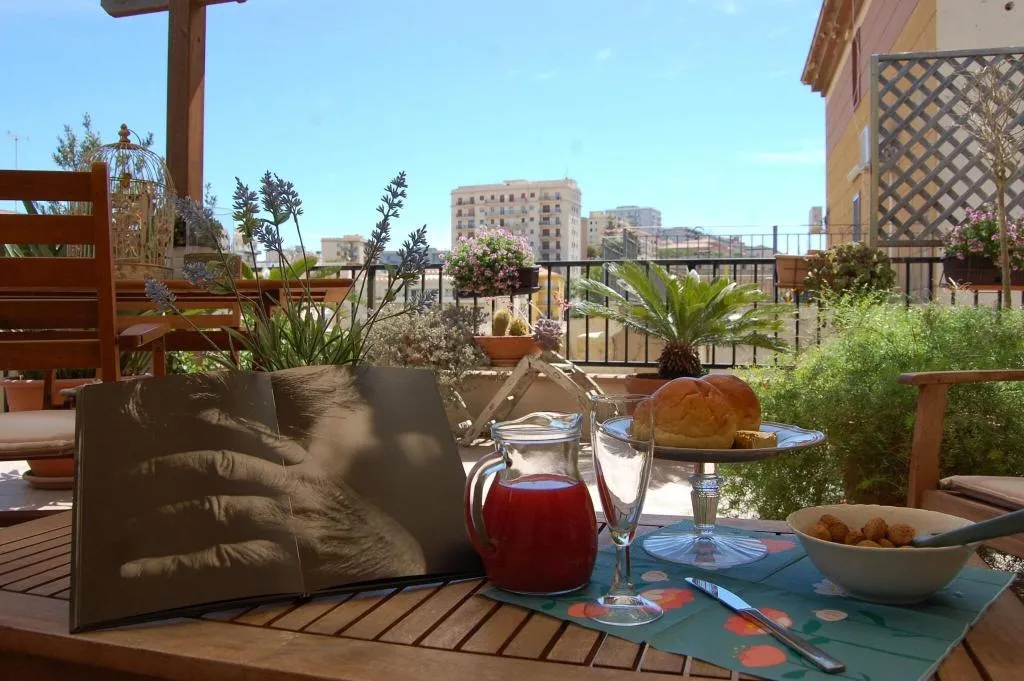 Terrace, B&B Portatenea, Catania