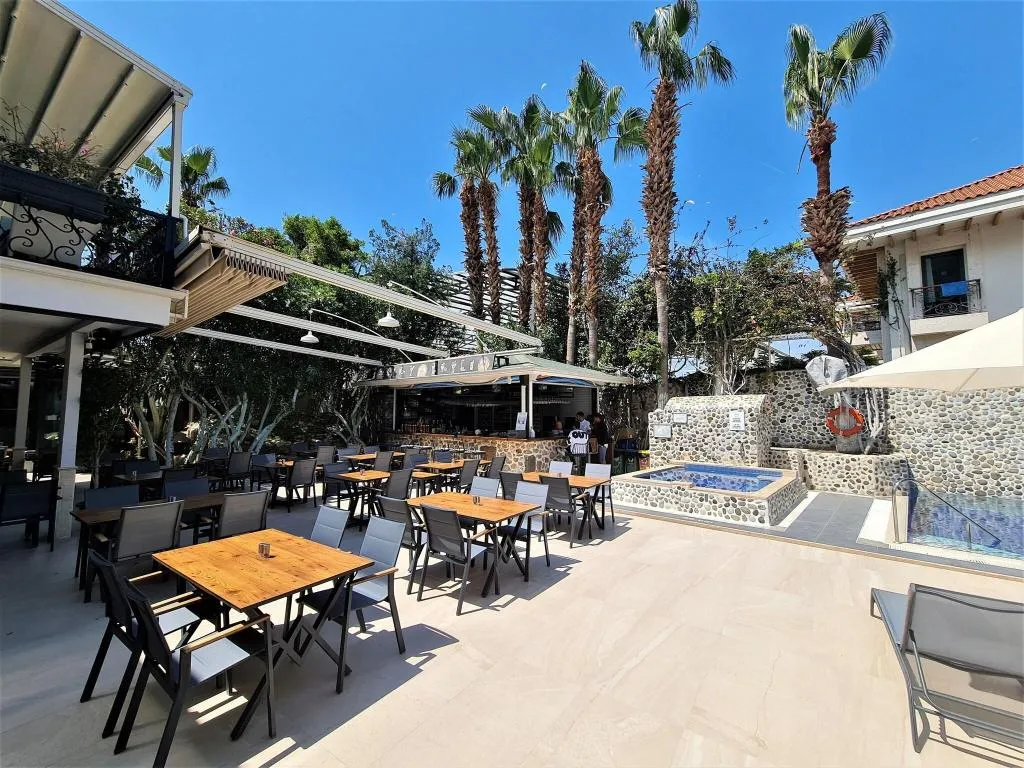 Restaurant, Tonoz Beach Hotel, Dalaman