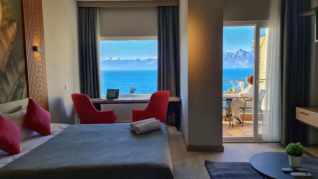 STUDIO SEA VIEW Room, Letstay Panorama Suites, Antalya