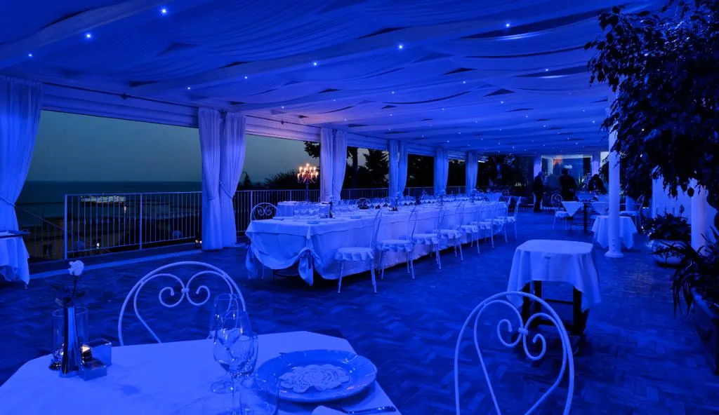 Restaurant, Hotel Villa Poseidon, Naples