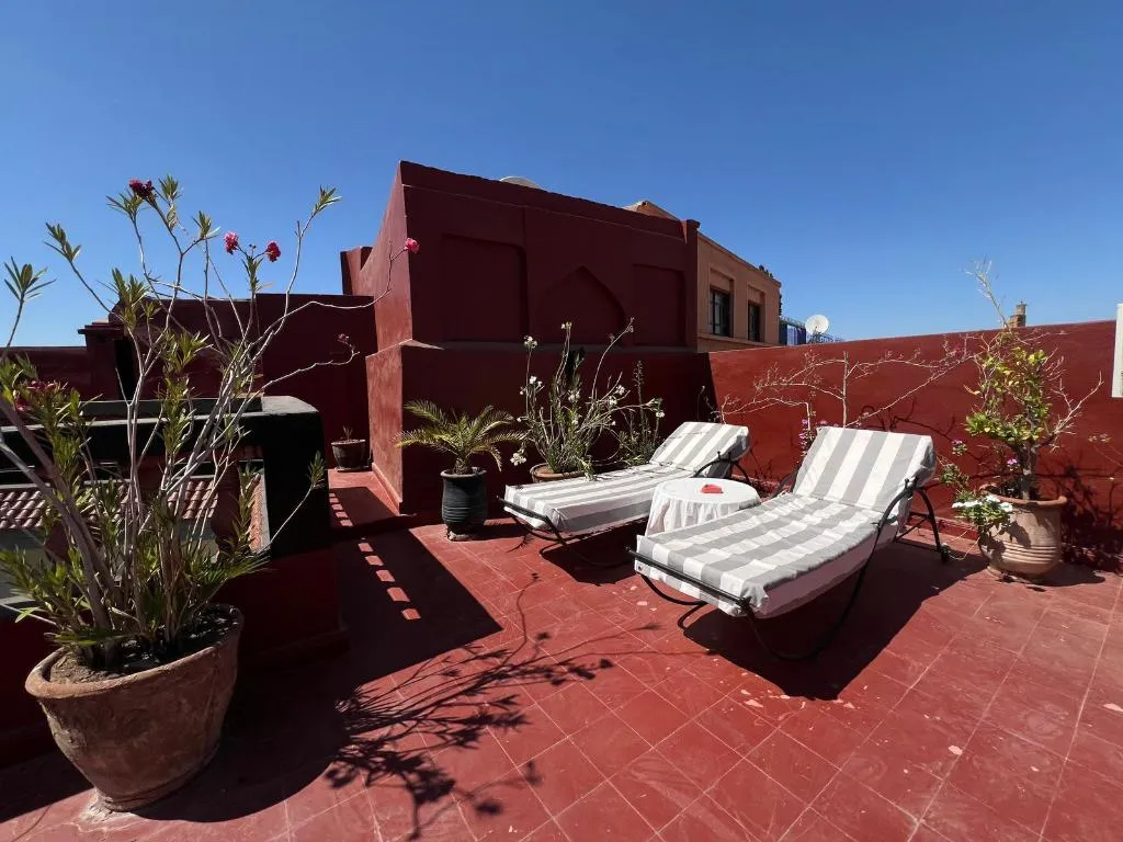 Terrace, Riad el Farah Kasbah, Marrakech