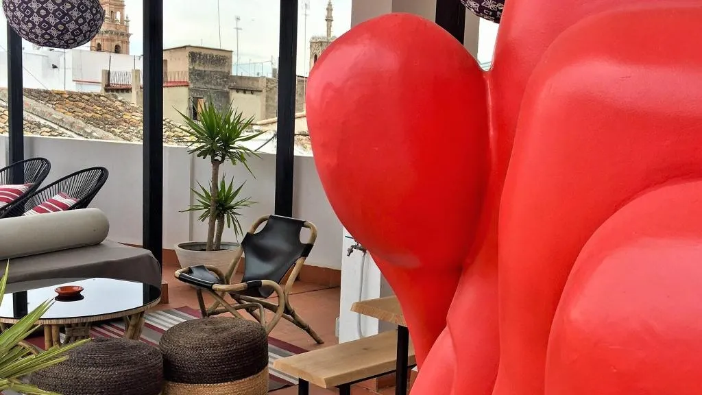 Terrace, Md Design Hotel Portal Del Real, Valencia