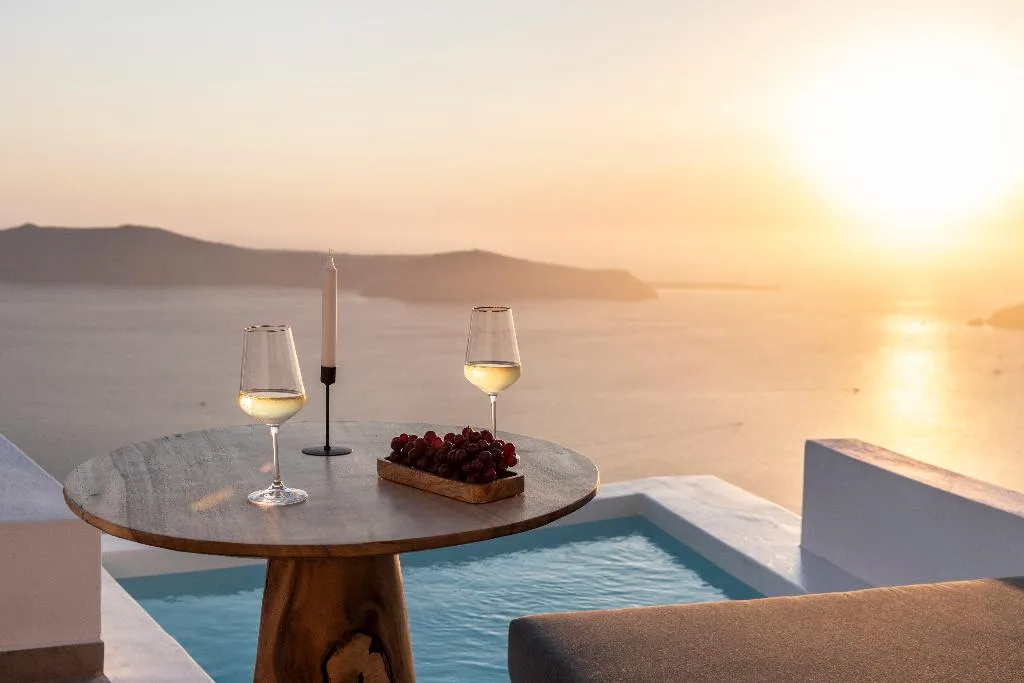 SUITE HONEYMOON Room, Villa Lukas, Santorini