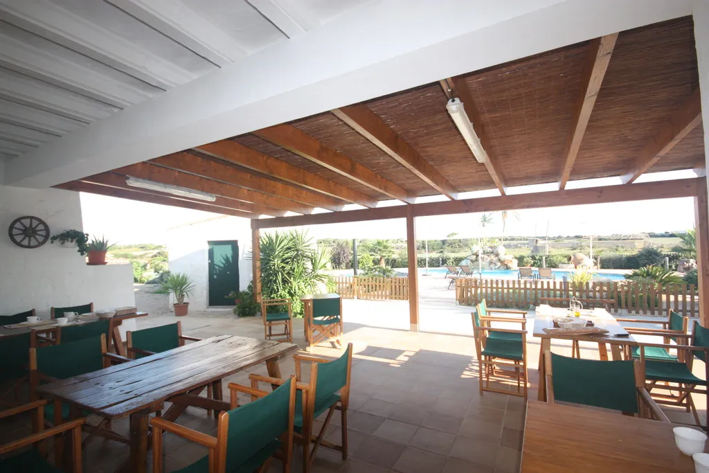 Terrace, Agroturismo Son Juaneda, Menorca