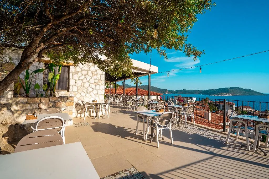 Terrace, Hotel Luna Kas, Dalaman