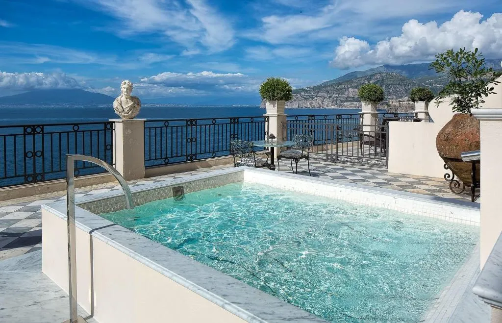 Terrace, Bellevue Syrene, Naples