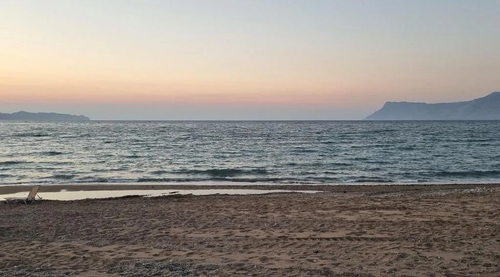 Beach, Sunny Bay, Crete