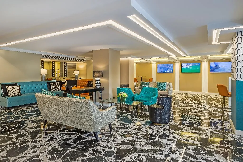 Lobby, Airotel Stratos Vassilikos, Athens