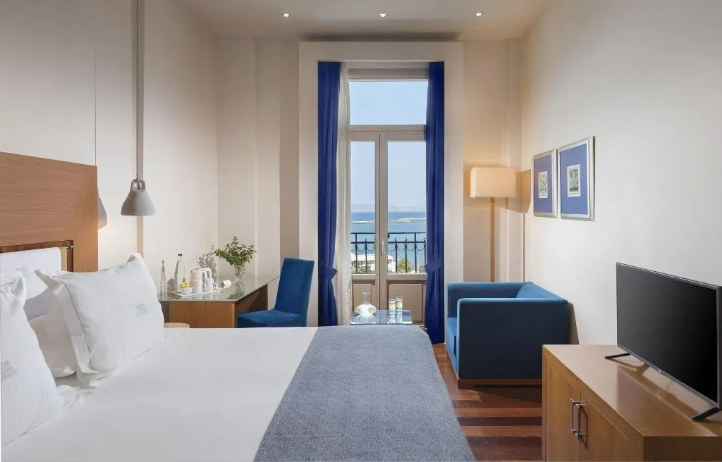 Room, GDM Megaron,Historical Monument Hotel, Crete