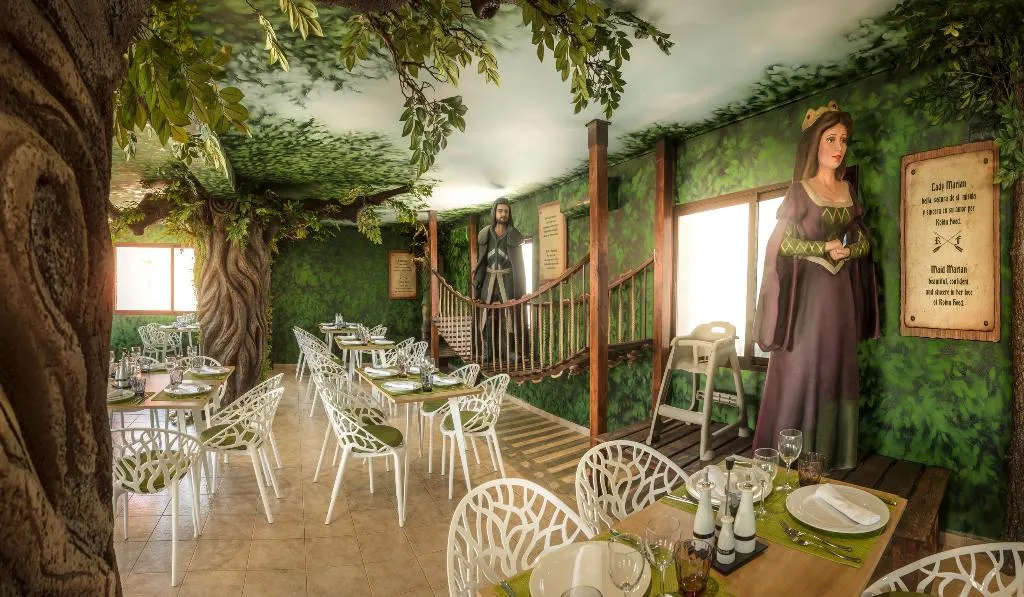 Restaurant, Magic Robin Hood Resort, Costa Blanca