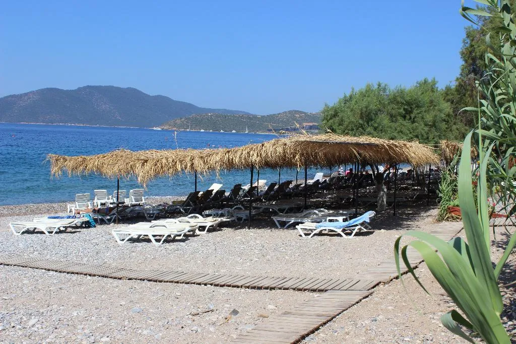 Beach, Sahin Motel & Restaurant, Bodrum