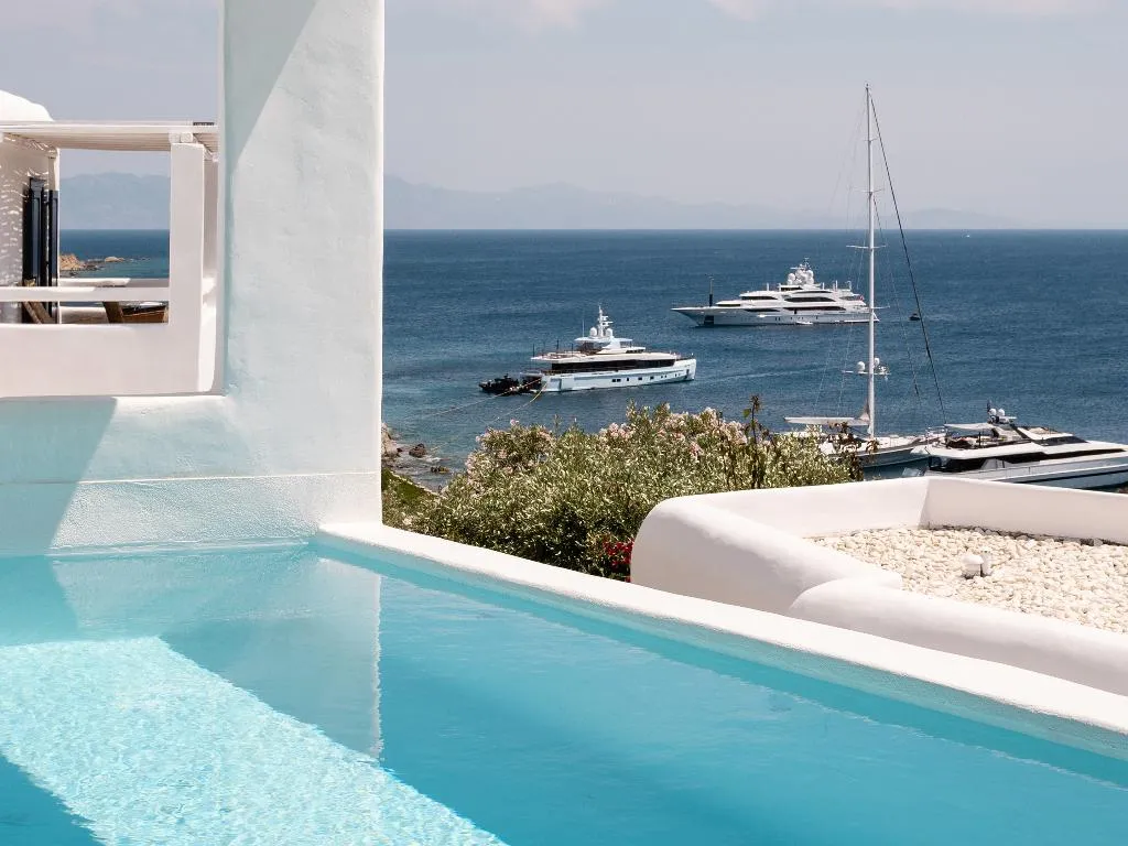 Pool, Mykonos Blu, A Resort to Live, Mykonos