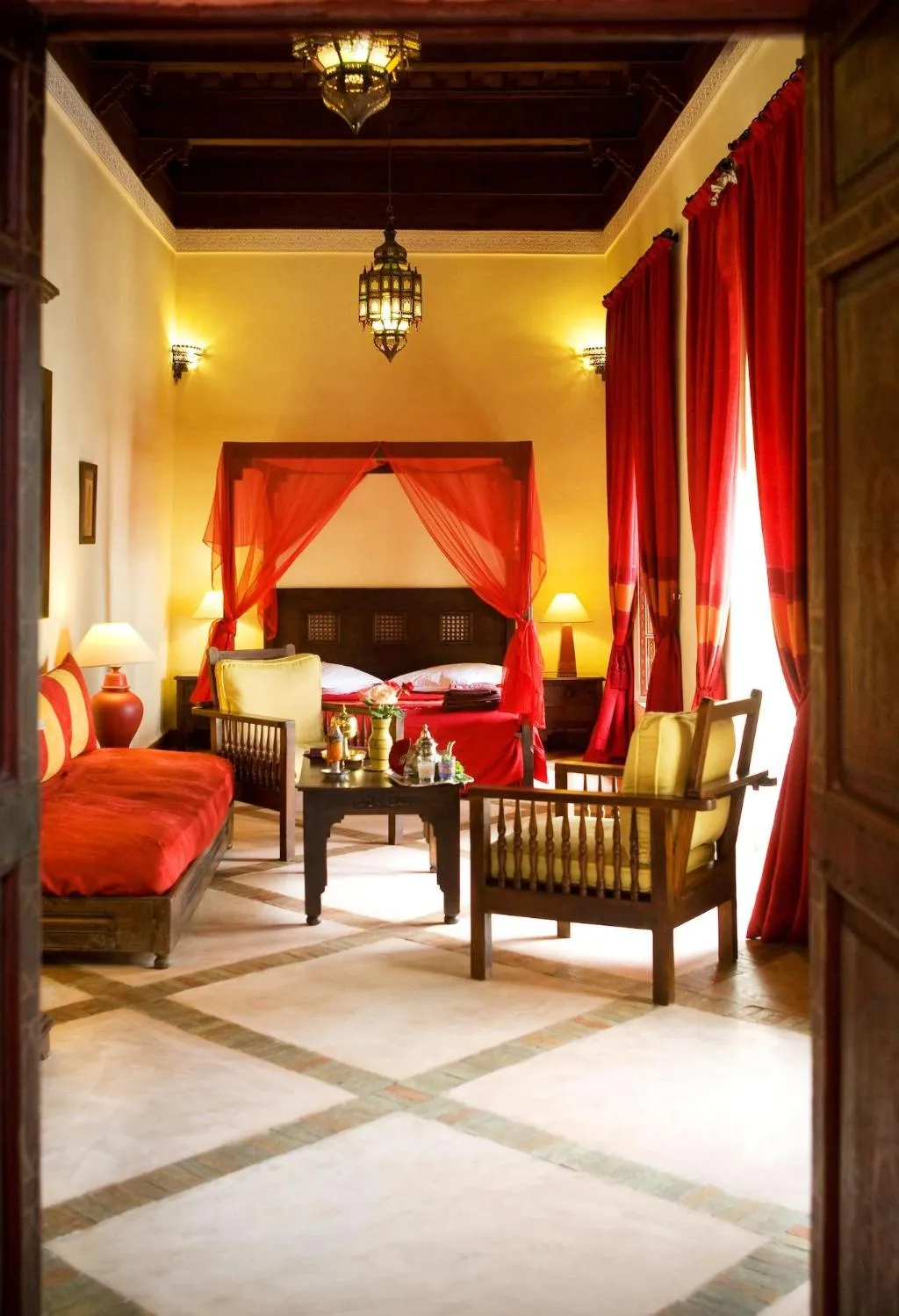 Room, Riad Dar Dialkoum, Marrakech