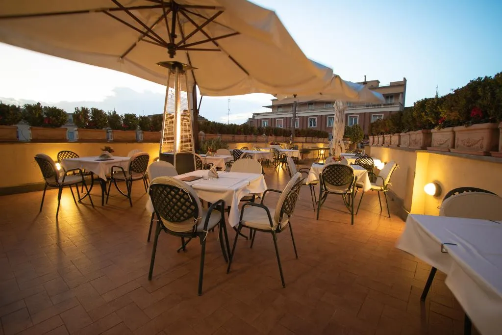 Terrace, Hosianum Palace, Rome