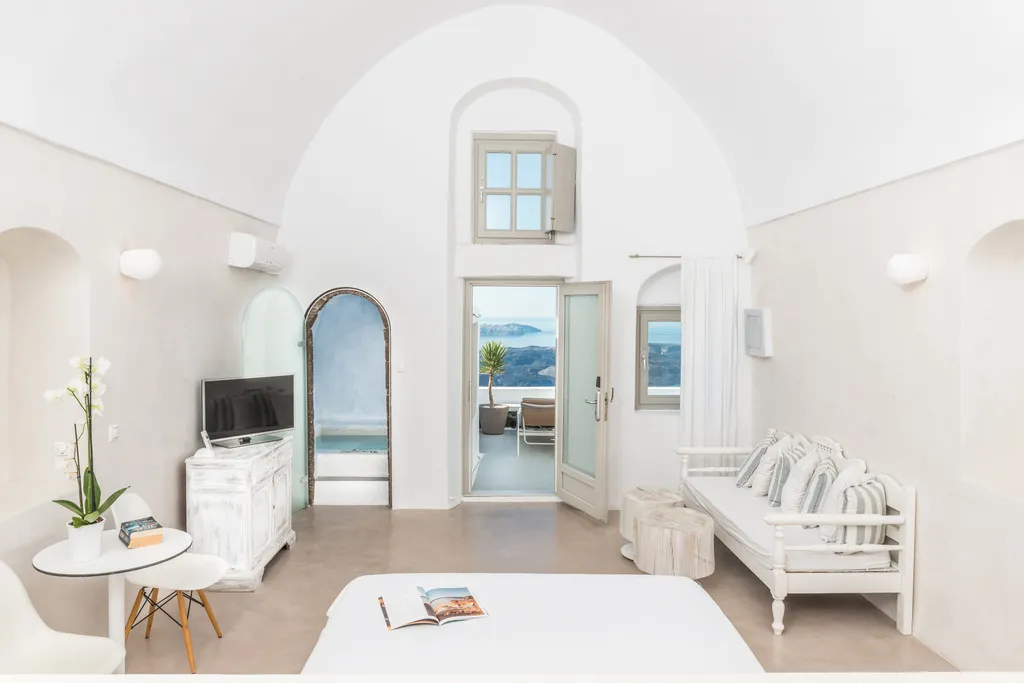 SUITE SEA VIEW HONEYMOON Room, On The Rocks Hotel, Santorini