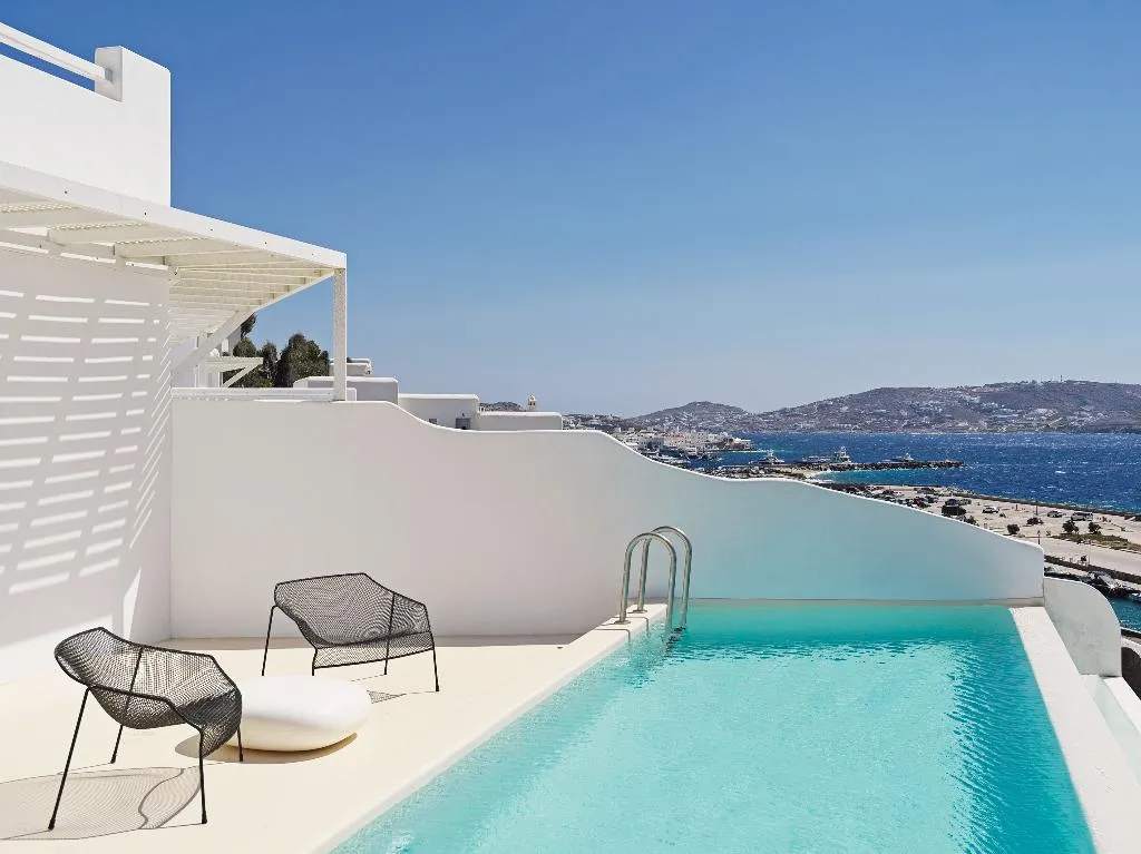 SUITE WITH PRIVATE POOL Room, Kouros Hotel & Suites, Mykonos