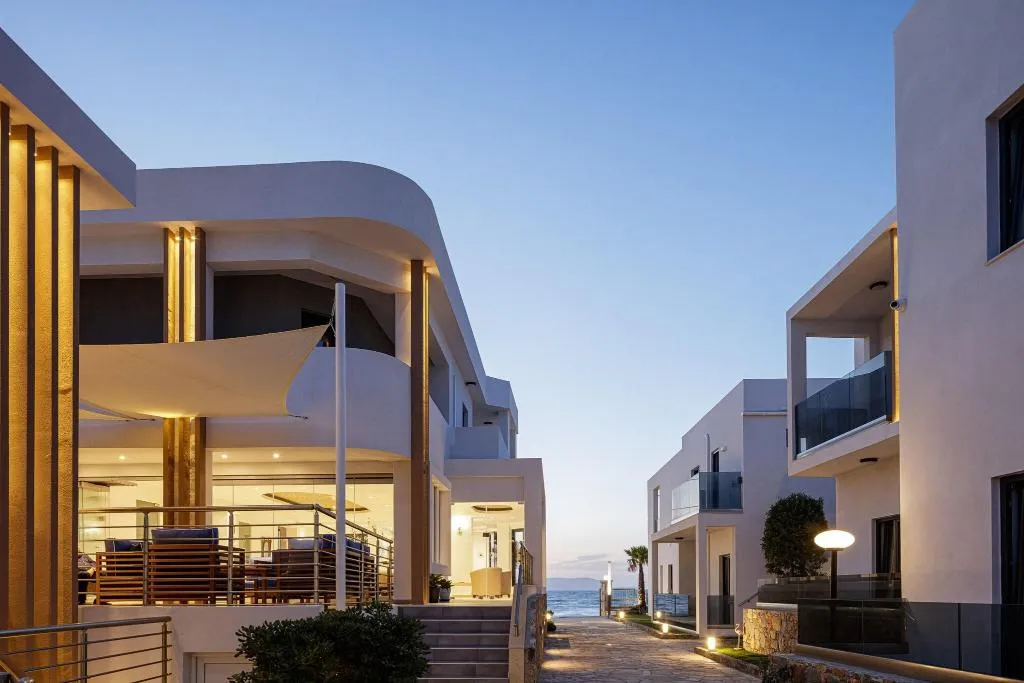 General view, Golden Bay Boutique Hotel & Bungalows, Crete
