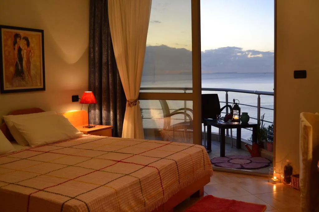 General view, Seaside Saranda, Southern Albania