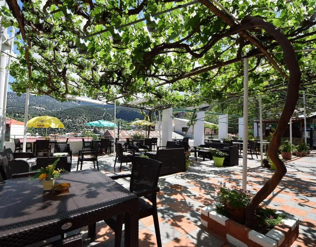 Terrace, Christys Palace Hotel, Cyprus