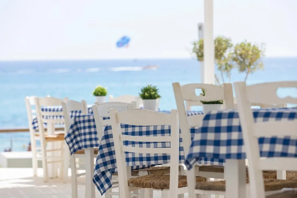 Restaurant, Constantinos The Great Beach Hotel, Cyprus
