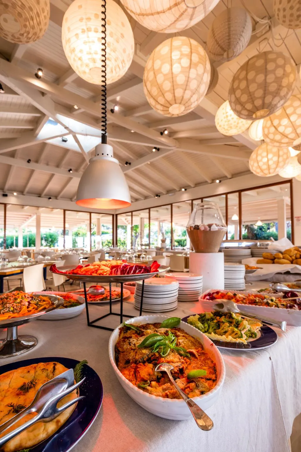 Restaurant, Le Dune Beach Club, Catania
