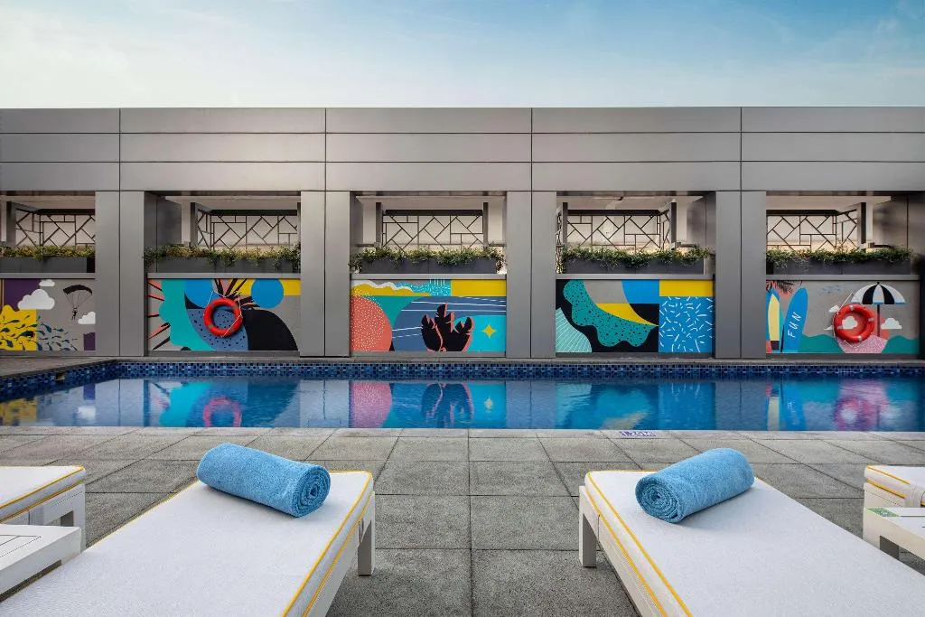 Pool, Rove Dubai Marina, Dubai