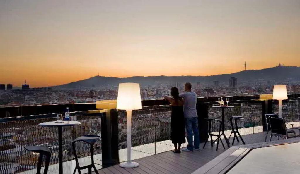 Terrace, Barcelo Raval, Barcelona