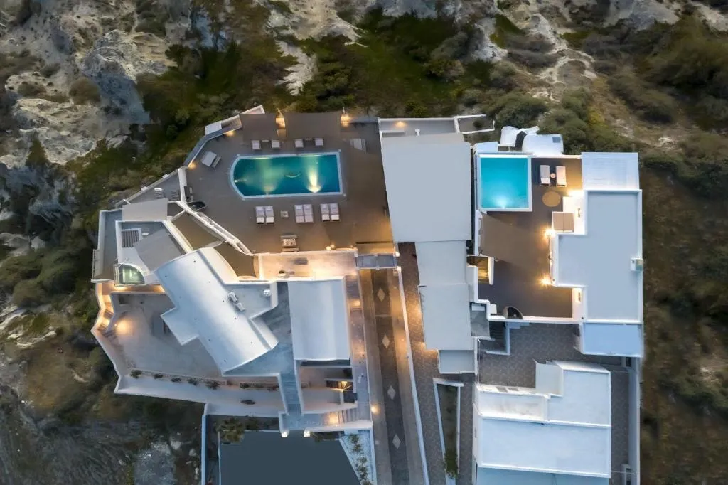 General view, Grand View Hotel, Santorini