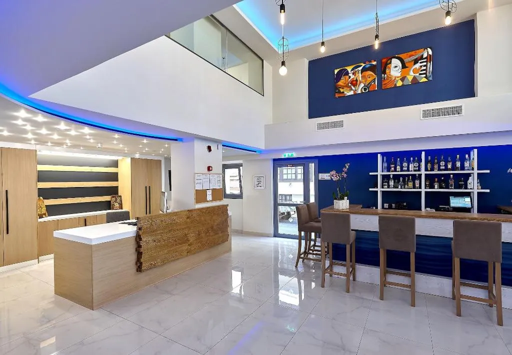 Lobby, Pollis Hotel, Crete