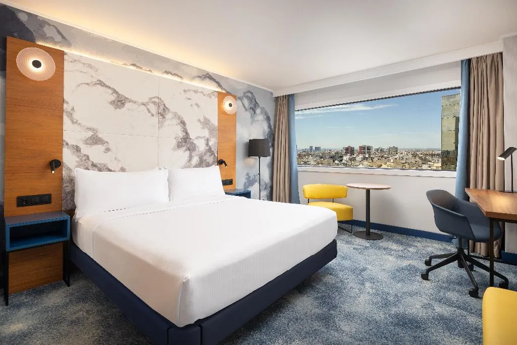 DOUBLE EXECUTIVE KING BED Room, Hilton Barcelona, Barcelona