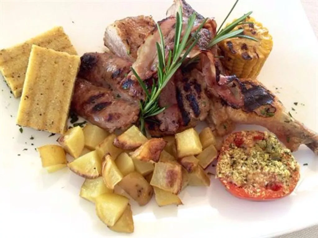 Restaurant, Hotel Porto Azzurro, Milan