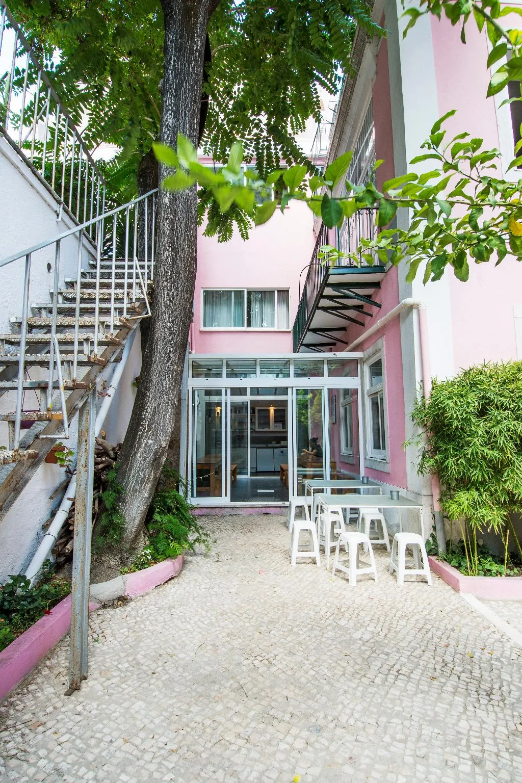 Terrace, Safestay lisbon, Lisbon