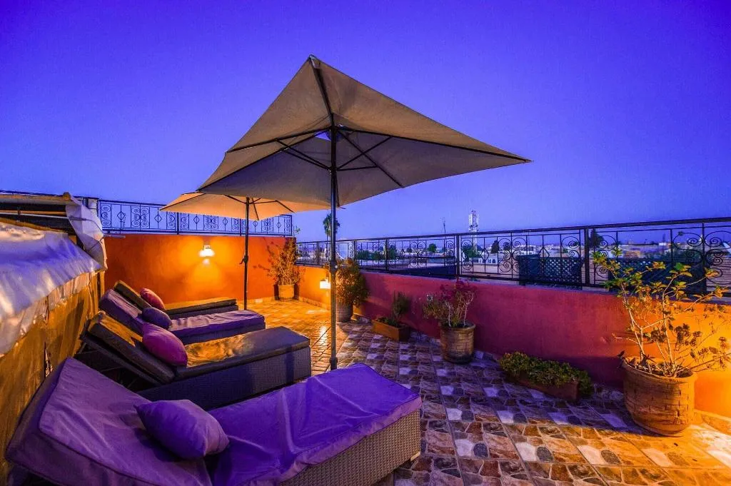 Terrace, Riad Atlas Mejbar, Marrakech