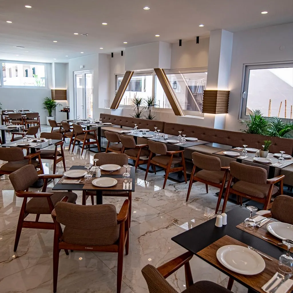 Restaurant, Porto Greco Village Beach hotel, Crete