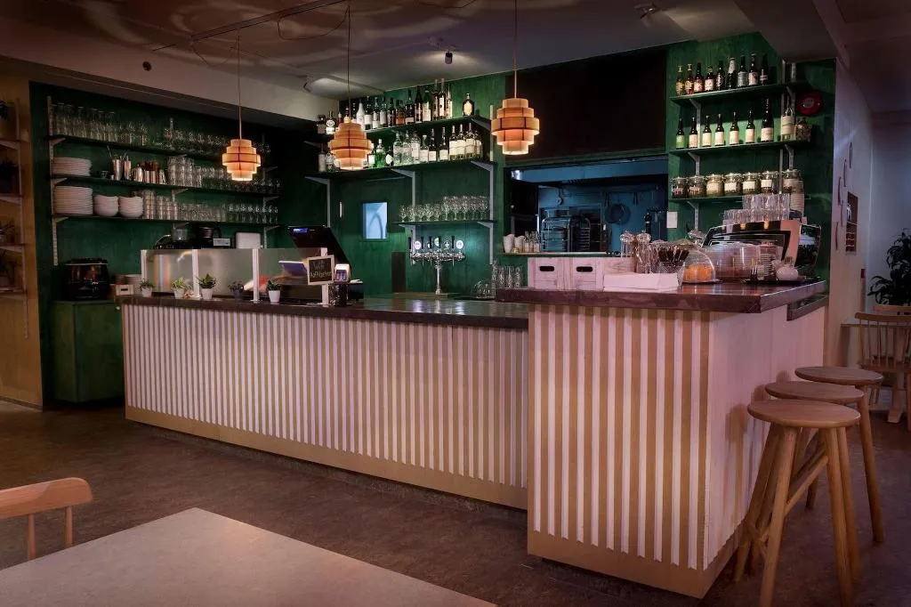 Bar, Lækur Hostel, Reykjavik