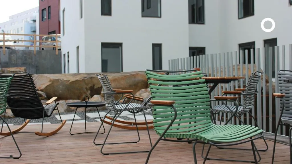 Terrace, Midgardur by Center Hotels, Reykjavik