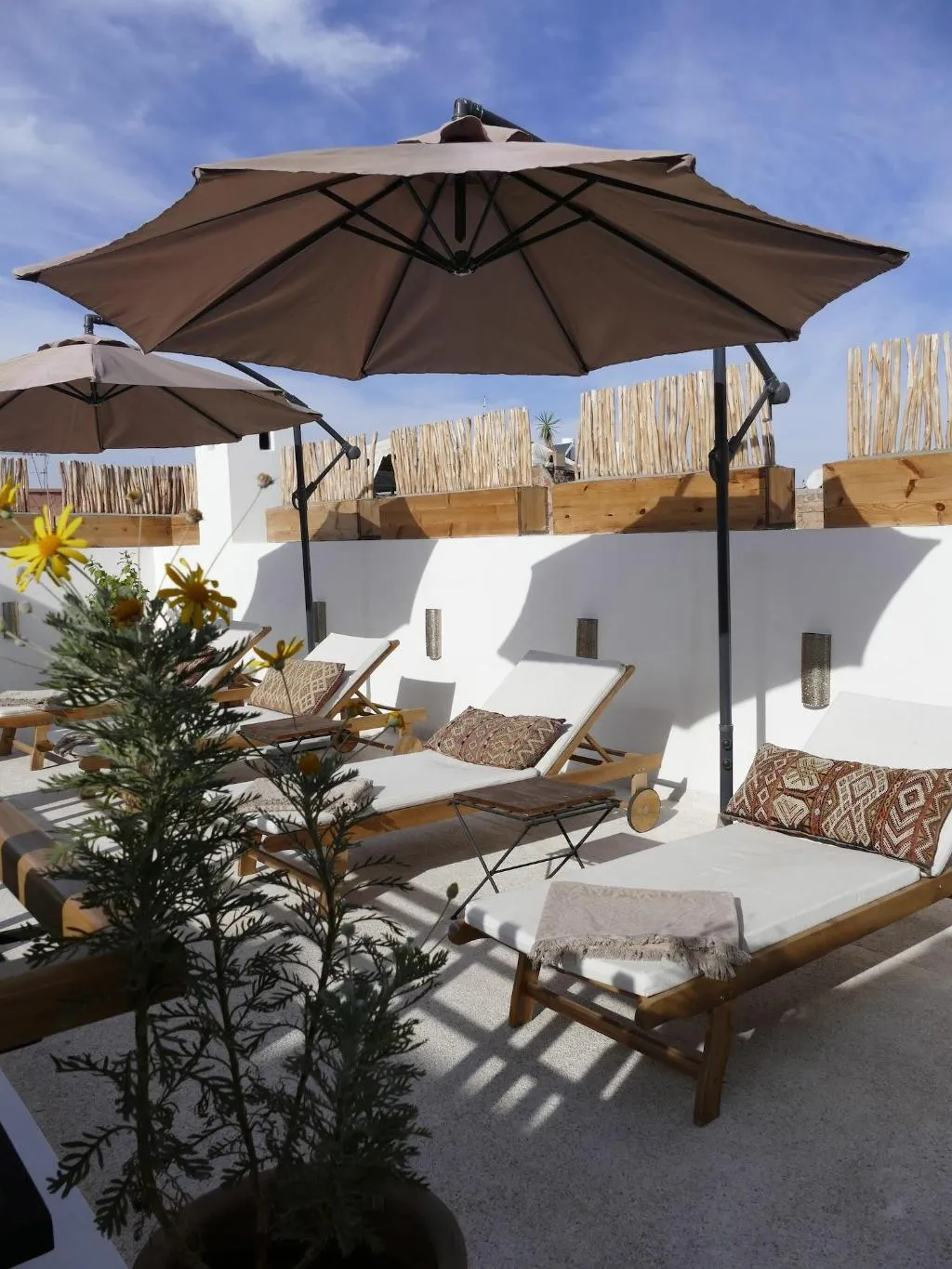 Terrace, Riad Zebrakaro, Marrakech