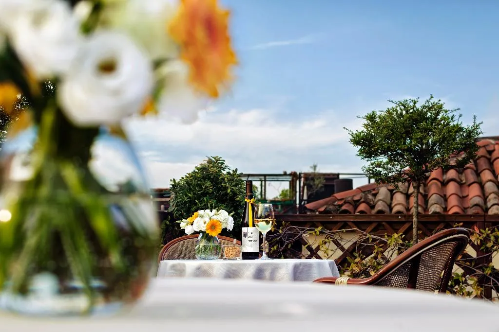 Terrace, Antica Locanda Al Gambero, Venice