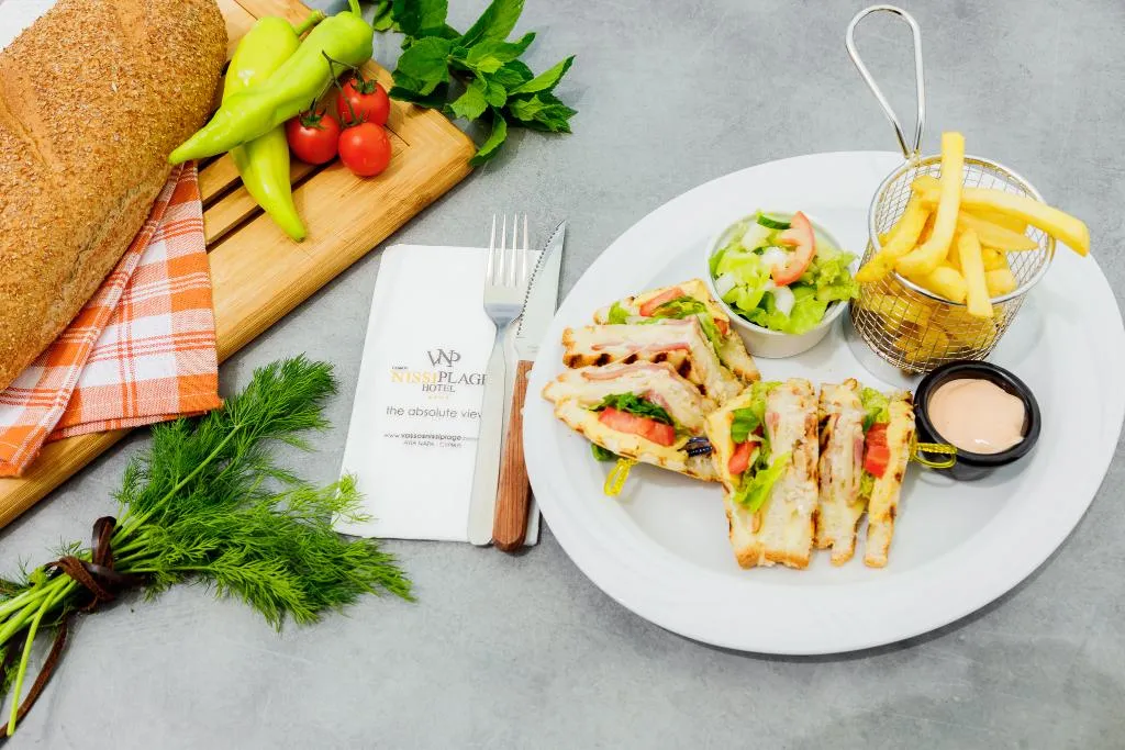 Restaurant, Vassos Nissi Plage Hotel & Spa, Cyprus