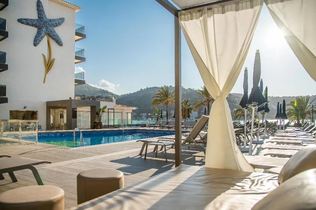 Terrace, Hotel Eden Soller, Majorca