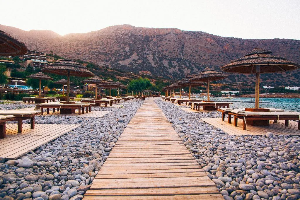 Beach, Phaea Blue, a member of SLH, Crete